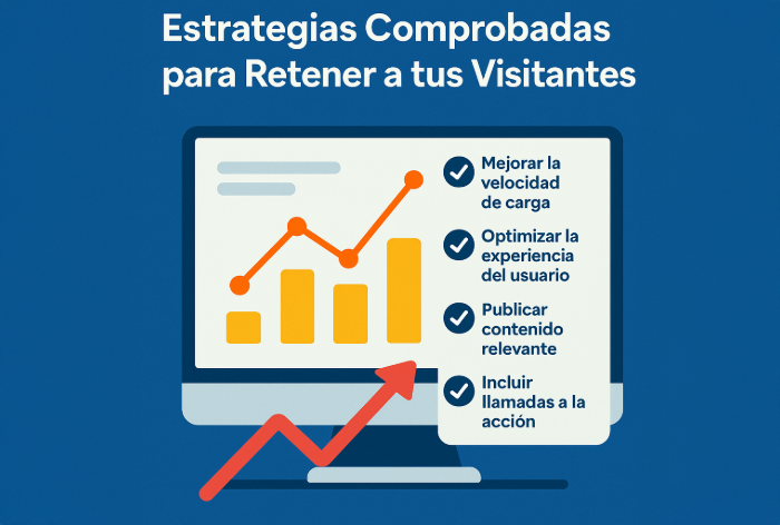 Cómo Reducir la Tasa de Rebote y Retener Visitantes Web