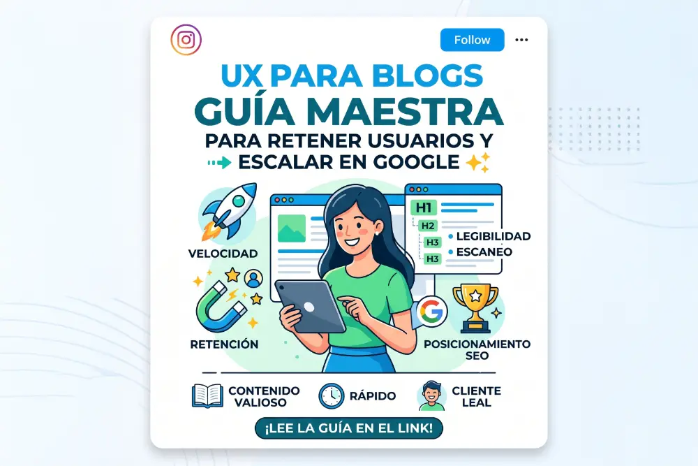 UX para Blogs: Guía Maestra para Retener Usuarios y Escalar
