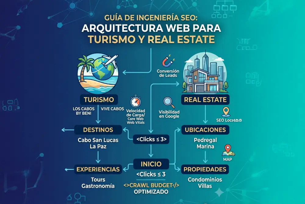 Arquitectura Web para Turismo y Real Estate: ¡Domina Google Hoy!